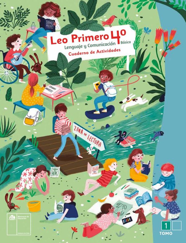 Leo Primero 4to Básico - Cuaderno de Actividades Tomo 1 (MINEDUC) PDF 3 Índice de Leo Primero 4to Básico - Cuaderno de Actividades Tomo 1