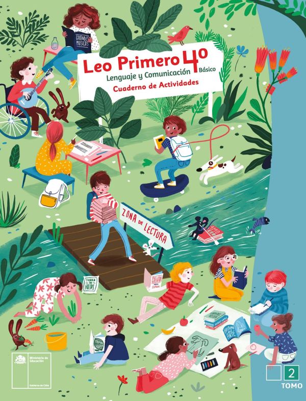 Leo Primero 4to Básico - Cuaderno de Actividades Tomo 2 (MINEDUC) PDF 3 Índice de Leo Primero 4to Básico - Cuaderno de Actividades Tomo 2