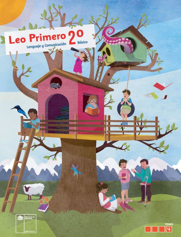 Leo Primero 2° Básico - Texto del Estudiante Tomo 4 (MINEDUC) PDF 3 Índice de Leo Primero 2° Básico - Texto del Estudiante Tomo 4