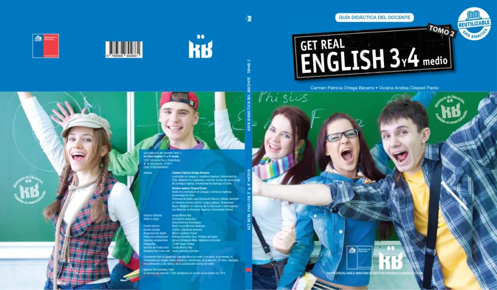 Inglés 3ro y 4to Medio - Guía Didáctica Tomo 2 (MINEDUC) PDF 2 Portada Inglés: Guía Didáctica (Tomo 2) 3ro y 4to Medio MINEDUC PDF